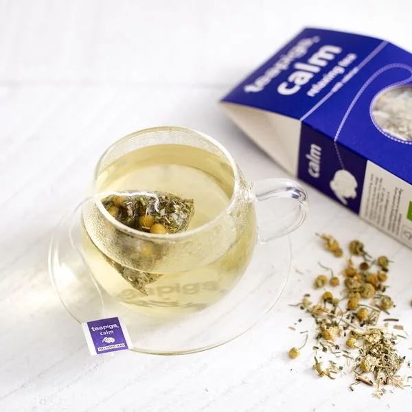 Teapigs Organic Calm bio relaksējošā tēja piramīda maisiņā 15gab.
