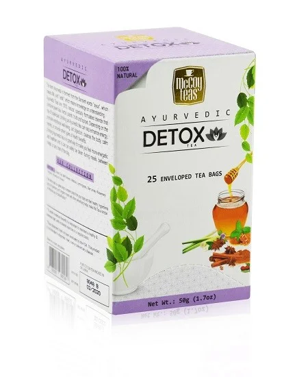 MCCOY TEAS Detox Аюрведический Зеленый чай Детокс 2гx25шт