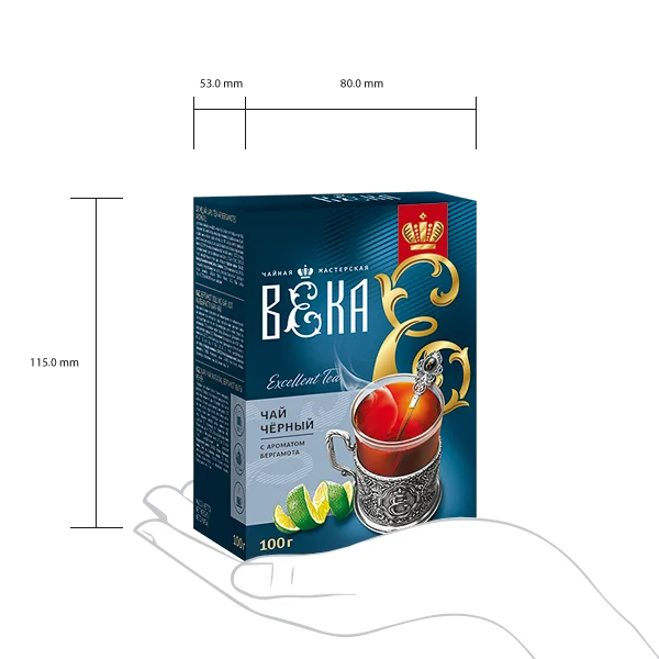 Krasnodar melnā tēja ar bergamotes aromātu 100g